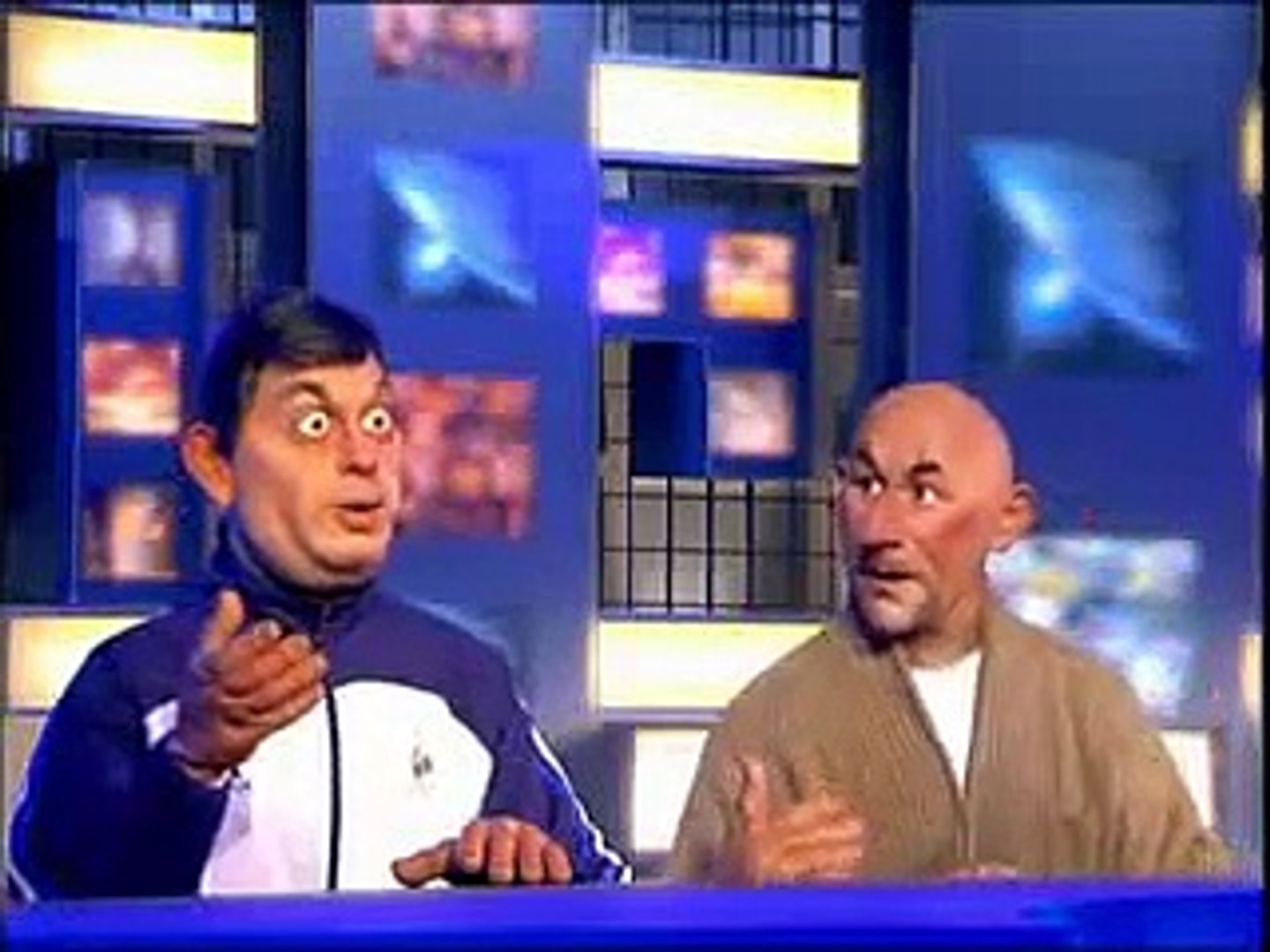 Les Guignols de l'info : Barthez et Santini - Vidéo Dailymotion