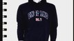 Mens England Union Jack Hooded Sweatshirt Jumper/Hoodie (L - 42inch - 44inch) (Navy)