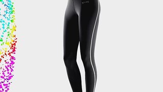 Spiro Ladies/Womens Bodyfit Performance Base Layer Leggings (M-L) (Black)