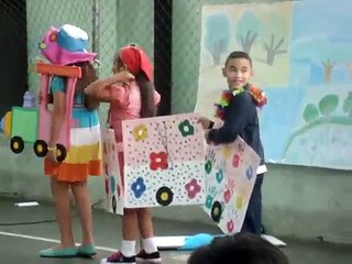 Acto Escolar-El Tren de los Valores