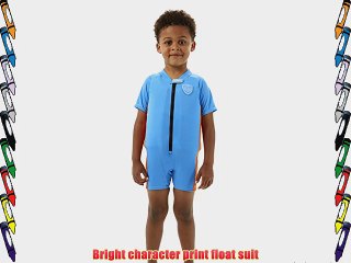 Speedo Kids Sea Squad Float Suit - Japan Blue/Salso 4-5
