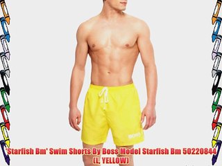 'Starfish Bm' Swim Shorts By Boss Model Starfish Bm 50220844 (L YELLOW)