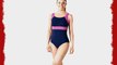 Maru Clio Pacer Suit - Navy and Magenta Size 34