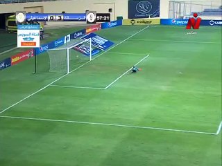 فرحة هشام ماجد و شيكو بهدف الزمالك الثالث