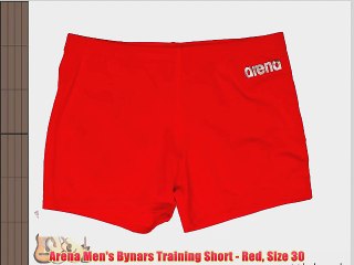 Arena Men's Bynars Training Short - Red Size 30