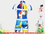 4BB2 Kids Pic Fish UV Swimsuit - Multicoloured 8-10 Years