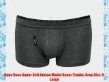 Hugo Boss Super Soft Cotton Modal Boxer Trunks Grey Size: X-Large