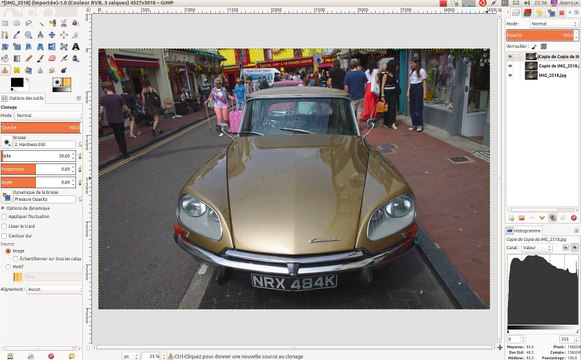 Tuto Gimp : appliquer un flou d'arrière plan