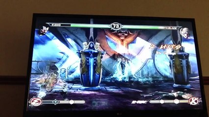 Gaming - Cedar and Lizzie play Mortal Kombat 9