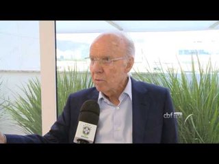 Zagallo fala sobre a reunião do Conselho de Desenvolvimento Estratégico do Futebol Brasileiro