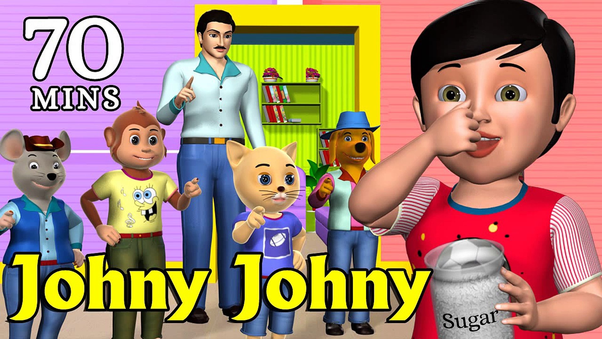 Johny Johny Yes Papa, Nursery Rhymes For Baby