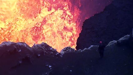 La plus incroyable expédition dans un volcan de tous les temps