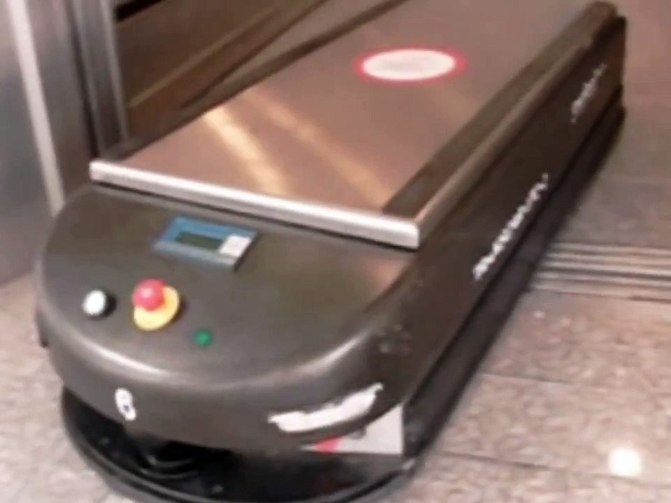 Swisslog TransCar LTC-2 Krankenhaustransporter