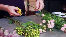 Flower Arrangement Tutorial: Simple Hand Tied Flowers