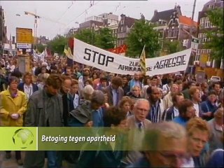 Betoging tegen apartheid - 1988