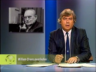 Willem Drees overleden - 1988