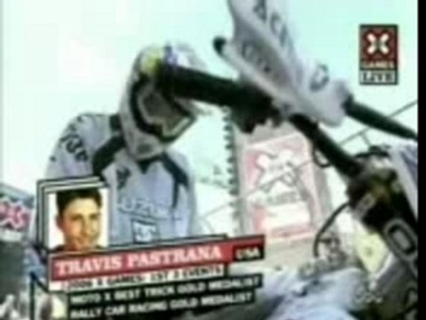 Moto stunts Travis Pastrana