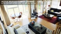 A vendre - Maison - CERGY (95800) - 6 pièces - 138m²