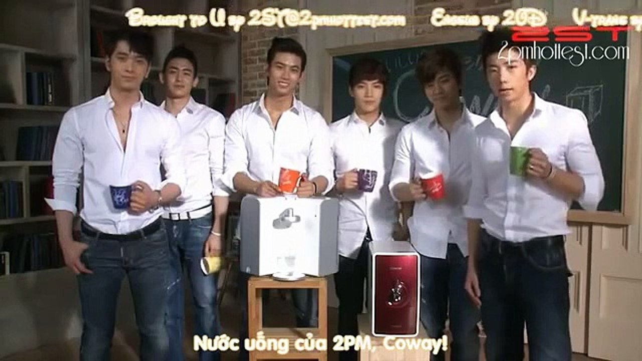 [Vietsub - 2ST] Coway Japan CF BTS - 2PM (Nichkhun version)