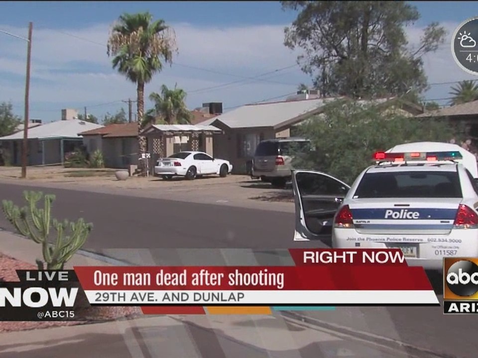 PD: 1 killed in Phoenix shooting, suspect in cu...