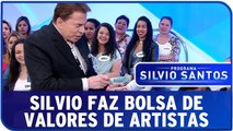 Silvio Santos faz a Bolsa de Valores dos artistas