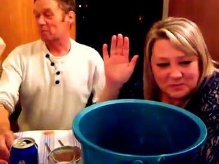Mother Throws Up In Christmas Cinnamon Challenge!