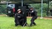 South Korean SWAT shooting training