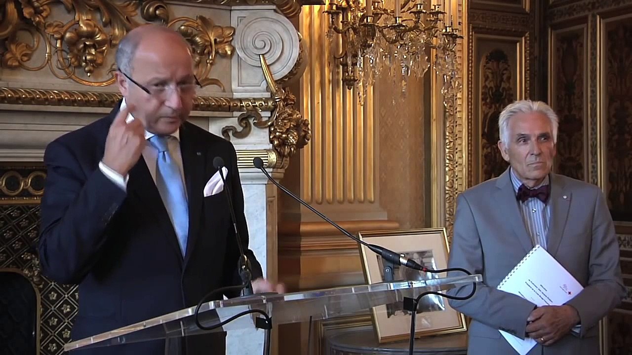 Discours de Laurent Fabius pour le 150ème anniversaire de la convention de Genève