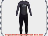 Trespass Diver Mens 5Mm Full Wetsuit - Black Small