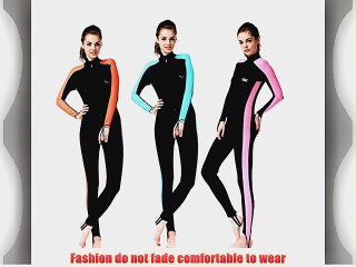 Sunscreen long-sleeve turtleneck one-piece swimsuit wetsuit for women