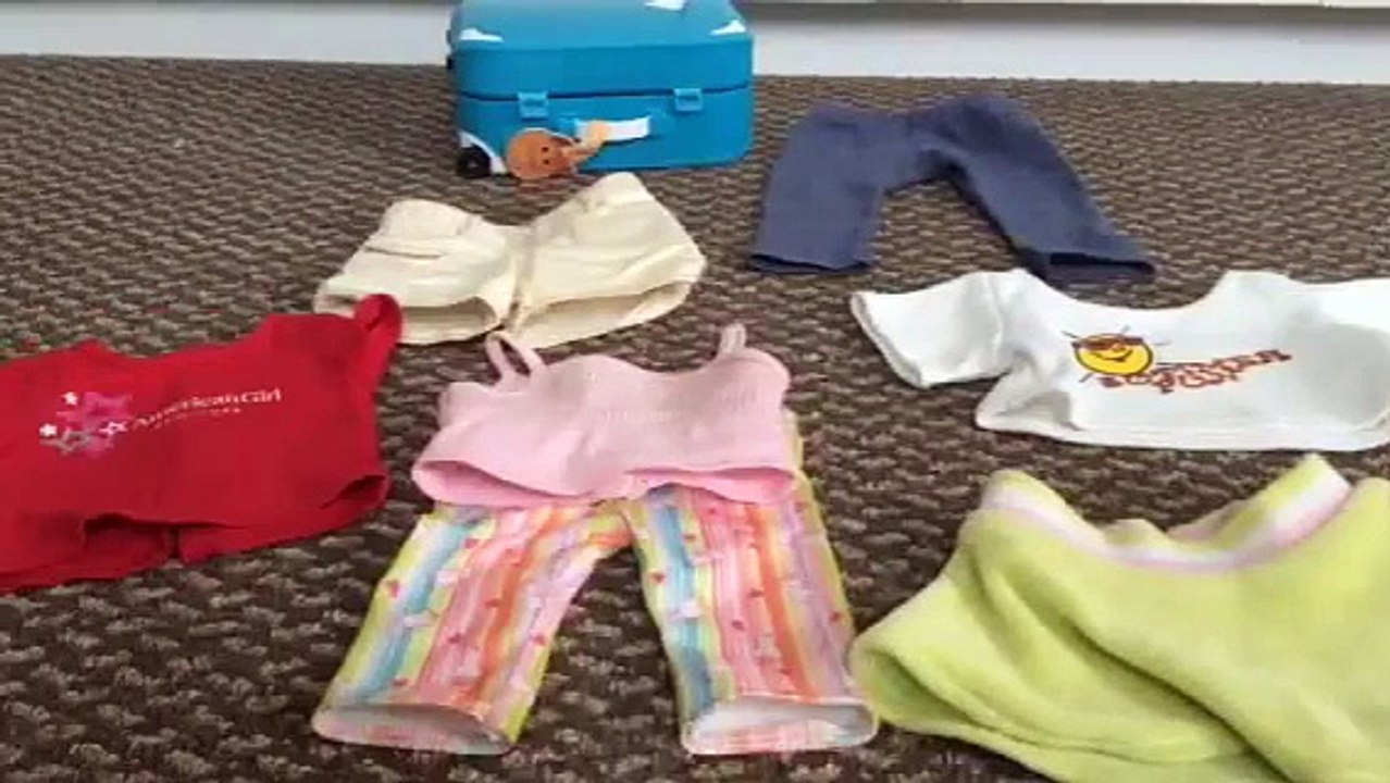 How to Travel And Pack For Your American Girl Doll for Vacation!