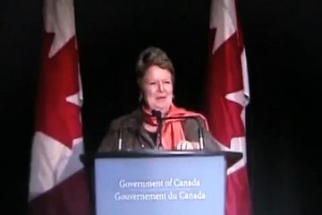 Gail Shea Gets a Face Full of Pie!!