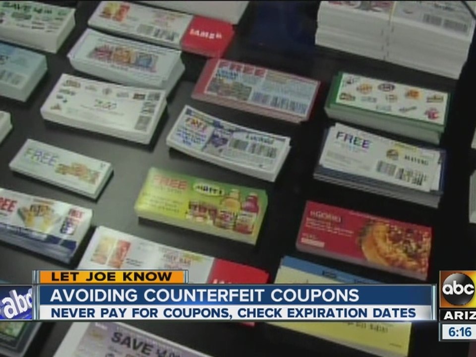 How to avoid counterfeit coupons