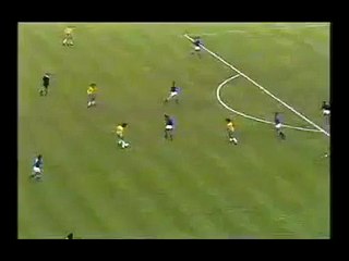 スーパープレイ！　２回曲がる超激難シュート！