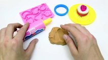 How to make Play Doh COOKIES,CANDIES,PLUMCAKES & CUPCAKES PEPPA PIG by Toys Play Doh & Surprise Eggs