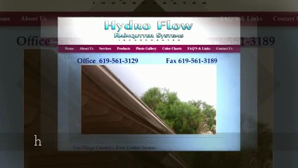 san diego rain gutters