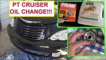 Chrysler PT Cruiser Oil Change . How to do an oil Change on Chrysler PT CRUISER 2.4 Engine