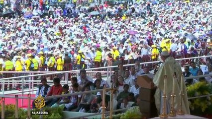 Pope calls for stronger family values