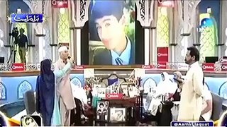 Man praises MQM in Amir Liaqat Ramadan Show