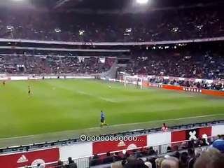 AFC Ajax - FC Volendam "Oooh PIZZA!" Jeroen Verhoeven