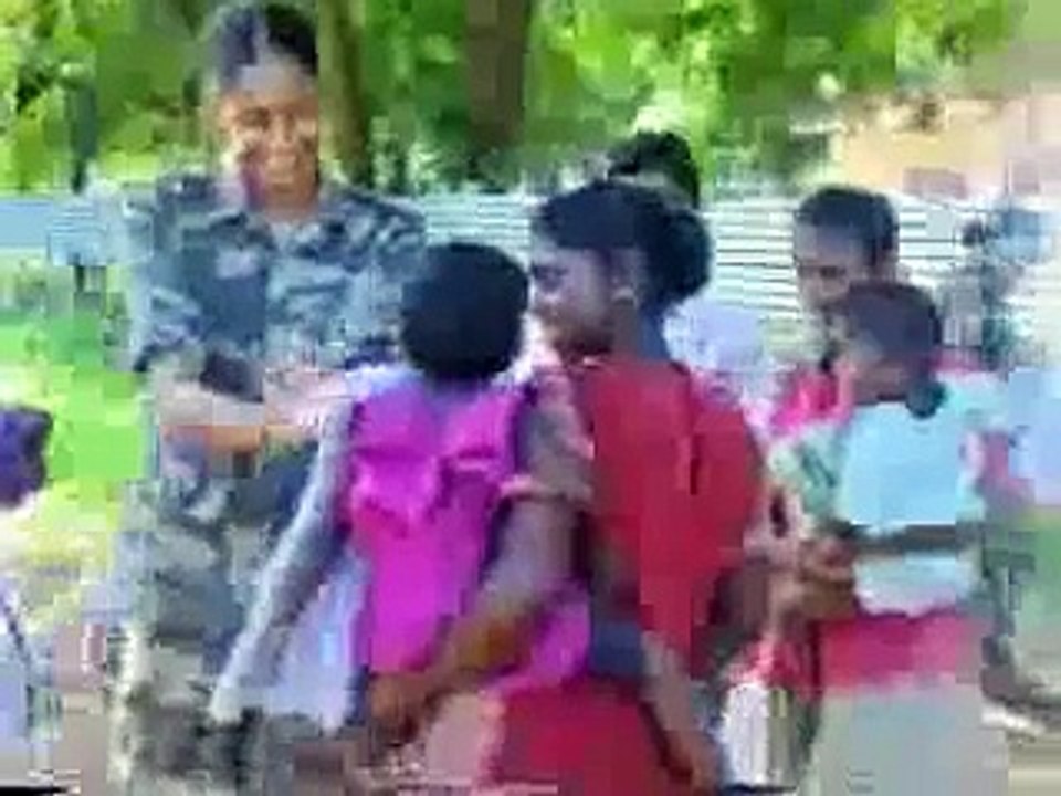 SriLankan ARMY Helped Vaharai  Tamil Refugees