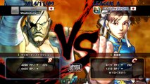 USF4 - Santarou (Sagat) vs Uryo (Chun-Li) - TL4A Round3 Battle9