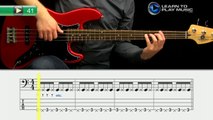 Ex041 How to Play Bass Guitar   Slap Bass Guitar Lessons for Beginners