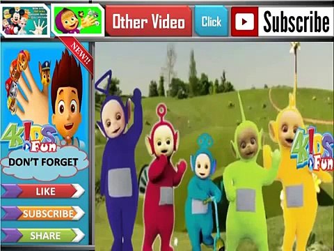TELETUBBIES Finger Family Cartoon Animation Nursery Rhymes For Children lyrics
