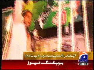 D J BUTT, PTI, K 8 KAROR RUPAY, PTI K PAS, 6 JULY, 2015