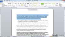 MS Word Using indents and setting tabs