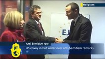 Anti-Semitism blamed on Israel by US ambassador Howard Gutman at EJU in Brussels, Belgium