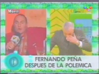 Aunque usted no lo viera - Fernando Peña muestra la japi