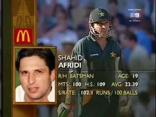 Shahid Afridi s cool reply to Glenn McGrath smashed in head then 4 4