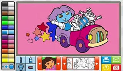 Nick Jr  Coloring Book Dora the Explorer